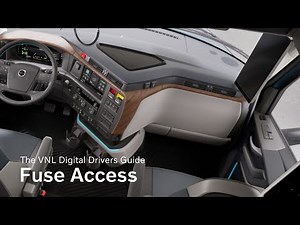 Volvo Trucks — VNL Fuse Access