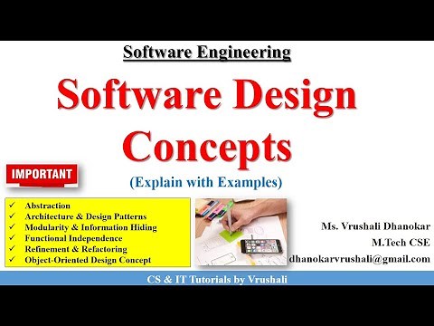SE 22 : Software Design Concepts with Examples #softwareengineeringtutorials
