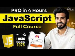 JavaScript FULL Course with Advanced Project in 4 HOURS (Part-2) | 2026 Edition