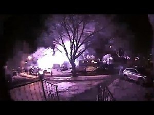 House explosion caught on camera