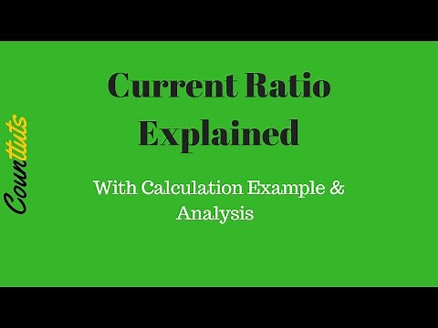 Current Ratio Explained With Example