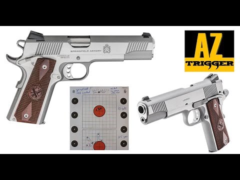 Springfield 1911 Loaded Review & Accuracy