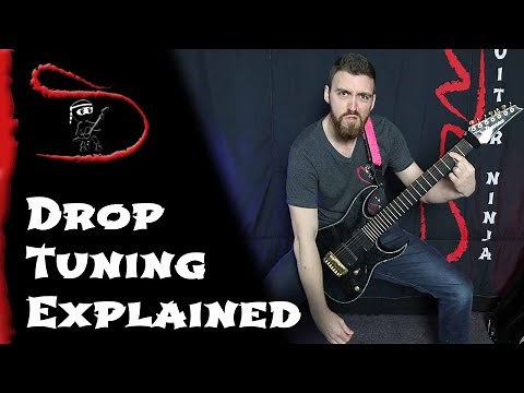 Drop Tunings Explained - Drop D, D standard, Drop C, Drop B, Drop A, 7 string, and Drop L!