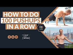 100 Pushups in a Row | AND how to do it yourself