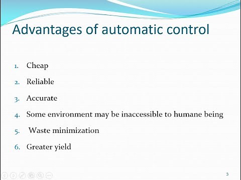 LCS 1a - Introduction to control systems