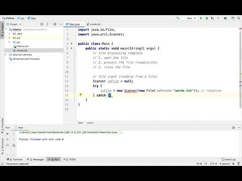 How to do File I/O in Java