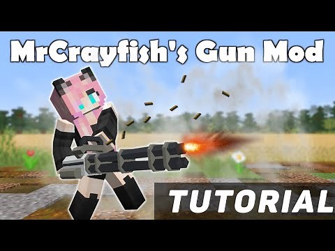 MrCrayfish's Gun Mod. Tutorial / Guide (minecraft java edition)