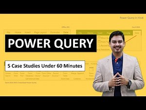 Excel Power Query - 5 Case Studies Under 60 Minutes {Power Query Advanced}