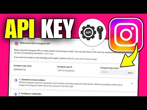 How To Get Instagram API Key (Access Token)
