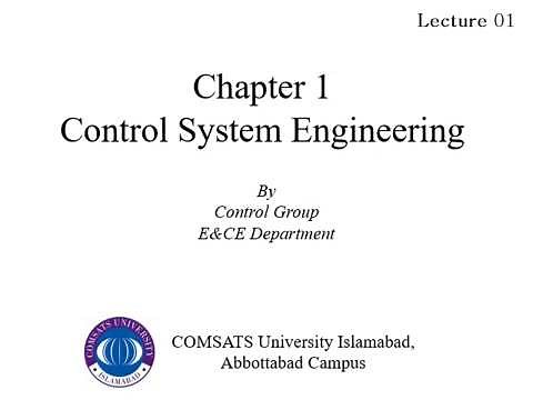 Introduction to Control System | Control System Engineering | Lecture 01