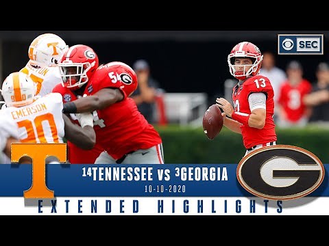 #14 Tennessee Volunteers vs #3 Georgia Bulldogs: Extended Highlights | CBS Sports