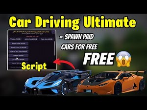 Car Driving Ultimate Script | Buy Any Car Instantly! (Roblox Script Showcase)