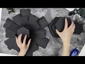 DIY Explosion Box Scrapbook 1/2 (Matryoshka)