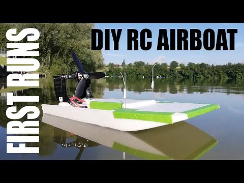DIY RC AIRBOAT | REVIEW LATEST BUILD STEPS & FIRST RUNS