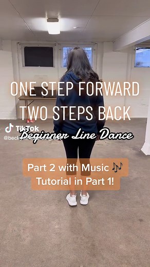 Learn Beginner Line Dance - One Step Forward, Two Steps Back Tutorial