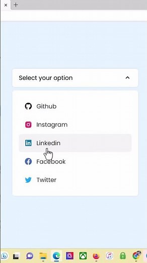 Custom Dropdown Select Menu in HTML CSS & JavaScript