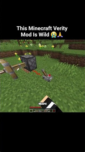New Minecraft Verity Mod Is Wild 😭🙏 #minecraft #shorts #verity