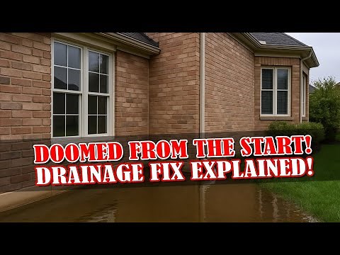 Underground Buried Downspout Catch Basin & Pop-up Emitter how to Install: DIY