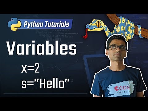 2. Variables in python [Python 3 Programming Tutorials]