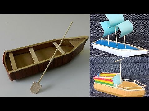 3 Beautiful DIY Cardboard Boat Toys Crafts for Kids #7