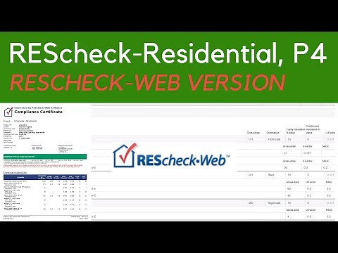 REScheck (IECC-Energy Code), WEB Version, Part 4