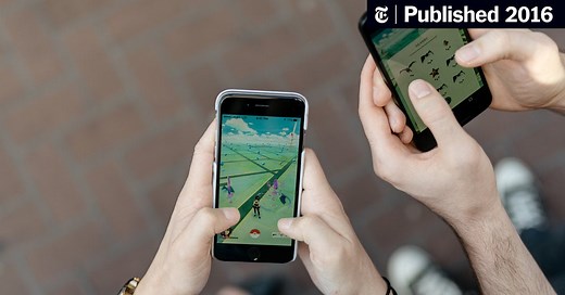 Pokémon Go Brings Augmented Reality to a Mass Audience