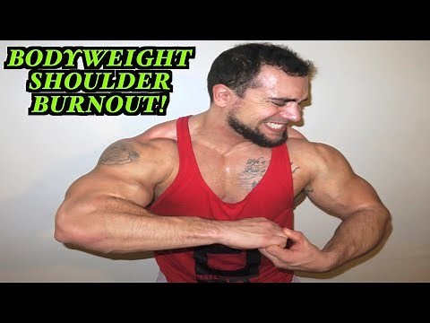 Intense 10 Minute At Home Shoulder Workout Bodyweight Finisher