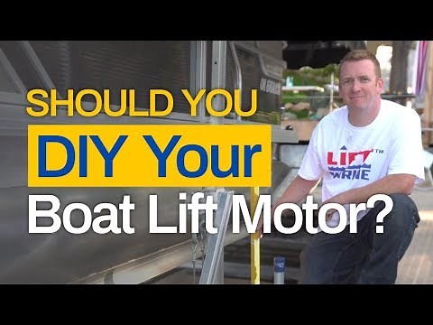 Should You DIY Your Boat Lift Motor? | Proper Boat Lift Motor Installation