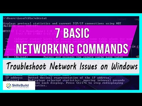 🔧 7 Basic Network Commands - Troubleshoot Network Issues on Windows (PING, TRACERT, IPCONFIG, etc.)