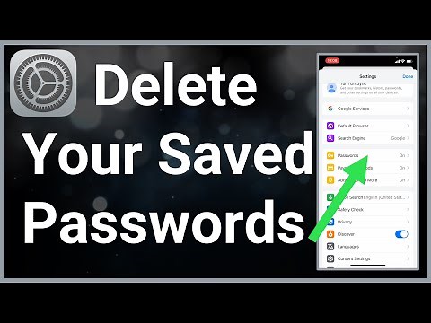 How to Delete Saved Passwords from the iCloud Keychain on iPhone or iPad
