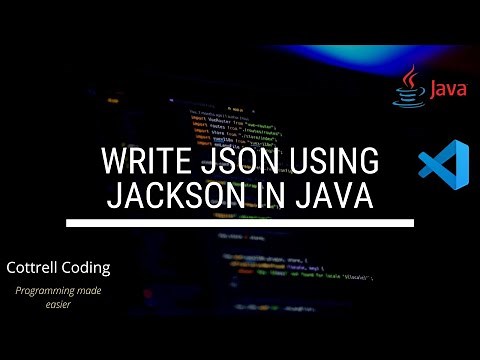 Write JSON using Jackson in Java