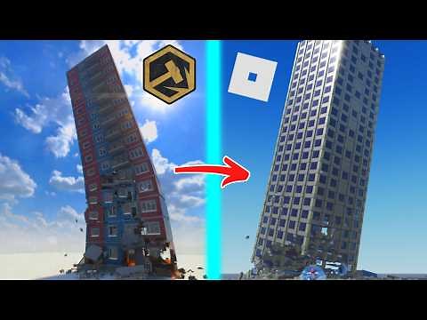 Testing Teardown Destruction IN ROBLOX! - Crash Simulator