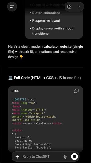 1 Prompt = Calculator 😳 (No Coding!)