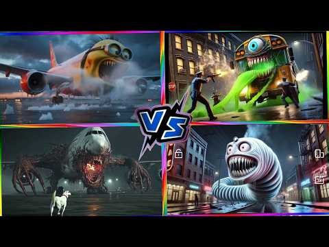 When Predator 🆚 Spider 🆚 Infektedsed 🆚 Alien Planet duel ⚔️😱