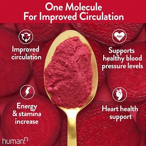 The Delicious Way To Support Healthy Blood Pressure. Why? Because there’s no caffeine or stimulants, it works quickly and it’s actually fantastic for helping support heart health, healthy blood pressure, and circulation. Now anyone can support healthy blood pressure and enjoy increased circulation in just 60 seconds a day. "I have been taking Super Beets...and it has made a big improvement to my health. There is no other product that has made such a great difference in my life." — Carol S. Now a
