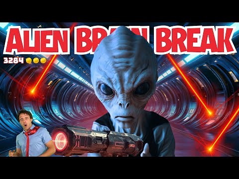 Alien Escape Kids Brain Break 👽 🛸 | Movement PE Game and Fun Workout Exercises