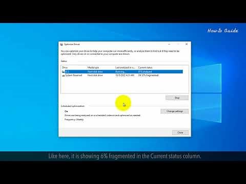 How to run Microsoft Defrag :Tutorial