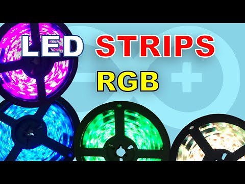 LED Strips & Arduino – RGB Color Control with PWM & MOSFETs