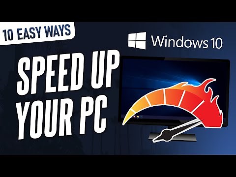 10 EASY Ways to Speed Up Your Windows 10 PC/Laptop