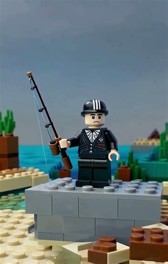 LEGO Tsunami Hits Harbor 🌊 #lego #shorts