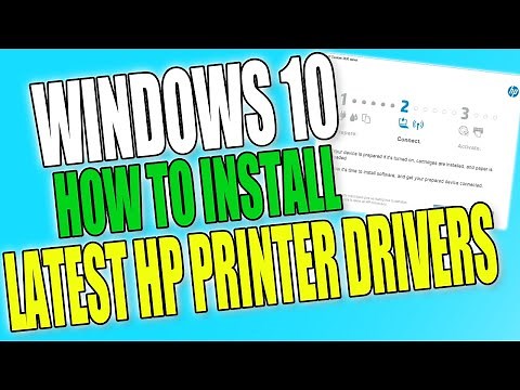 How To Install Latest Drivers For HP Printer In Windows 10