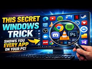 This Secret Windows Trick Shows You Every App on Your PC! (My Preferred Method)