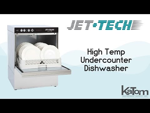 Jet Tech High Temp Undercounter Dishwasher (EV-18)