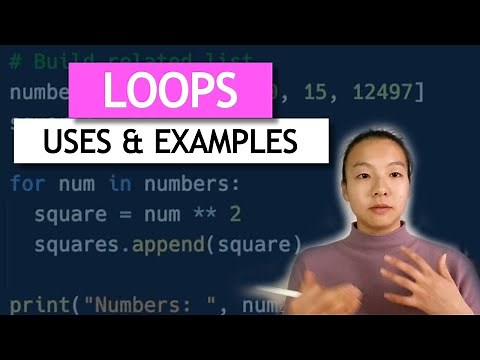 Loops: Use-cases and Examples | Python for Beginners Lesson 7 | Code with Kylie