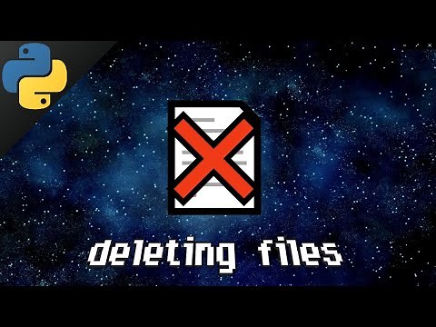 Python delete a file 🗑️