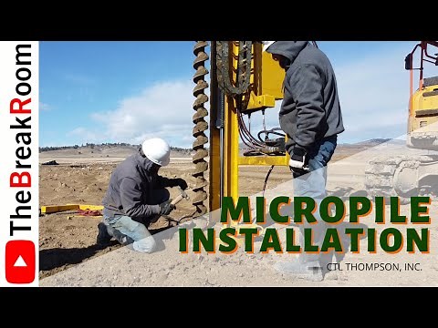 Micropile Installation