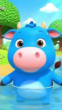 Learn Colors | Colorful Cow | Cow song | Nursery rhymes & kids song