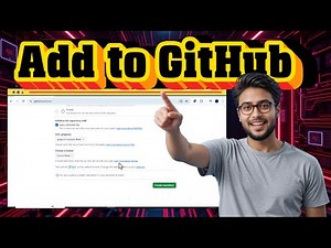 How To Add Project To Github Repository - Full Tutorial