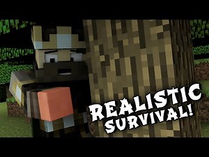 Minecraft Mods - REALISTIC SURVIVAL MOD (Minecraft Realism Mod)
