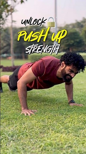 Push Up Strength Unlock in 5 Minutes | Best Beginner Push Up Progression